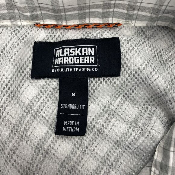 Alaskan Hardgear Duluth Shirt Mens Medium Gray Mountain Stream Vented Hiking - Picture 16 of 16